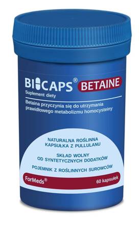 ForMeds BiCaps Betaina 660 mg 60 kapsułek