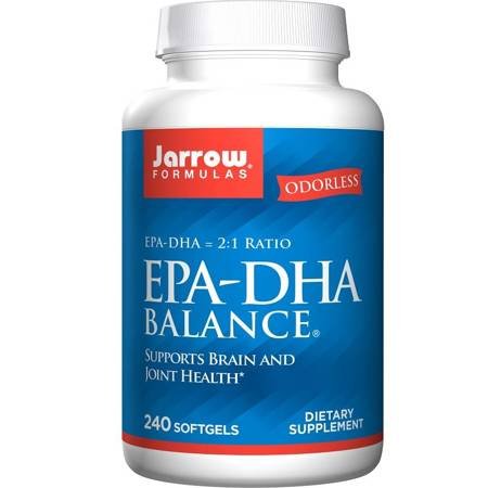 Jarrow EPA-DHA Balance 600 mg 240 kapsułek