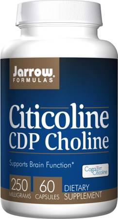 Jarrow Formulas Cytykolina (CDP Choline) 250 mg 60 kapsułek