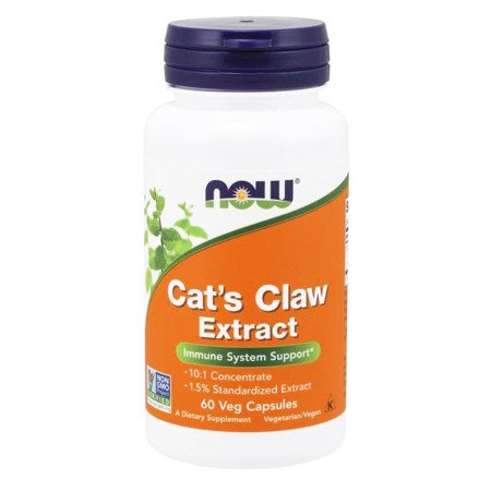 Now Foods Koci Pazur (Cat's Claw) Extract 60 kapsułek