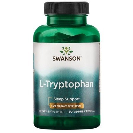 Swanson AjiPure L-Tryptofan 500 mg 90 kapsułek