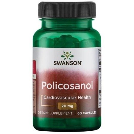 Swanson BioCosanol Polikosanol 20 mg 60 kapsułek