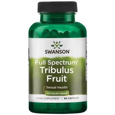 Swanson Buzdyganek (Tribulus Terrestris) Fruit 500 mg 90 kapsułek
